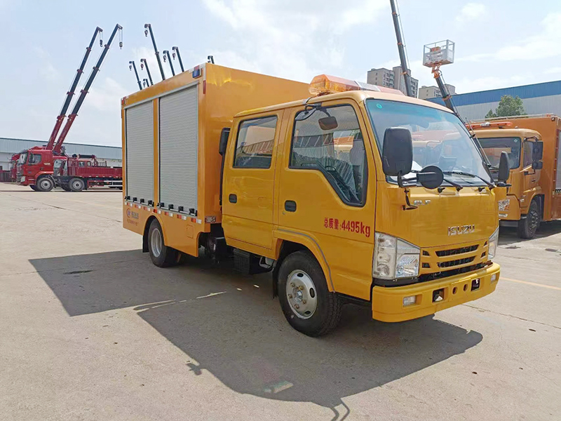 五十鈴雙排藍牌1000方救險車(便攜)