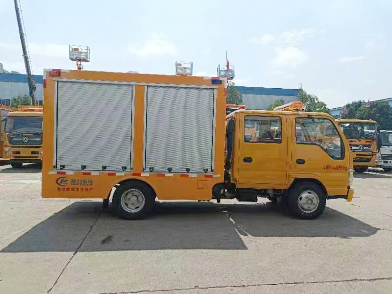 五十鈴雙排藍牌1000方救險車(便攜)